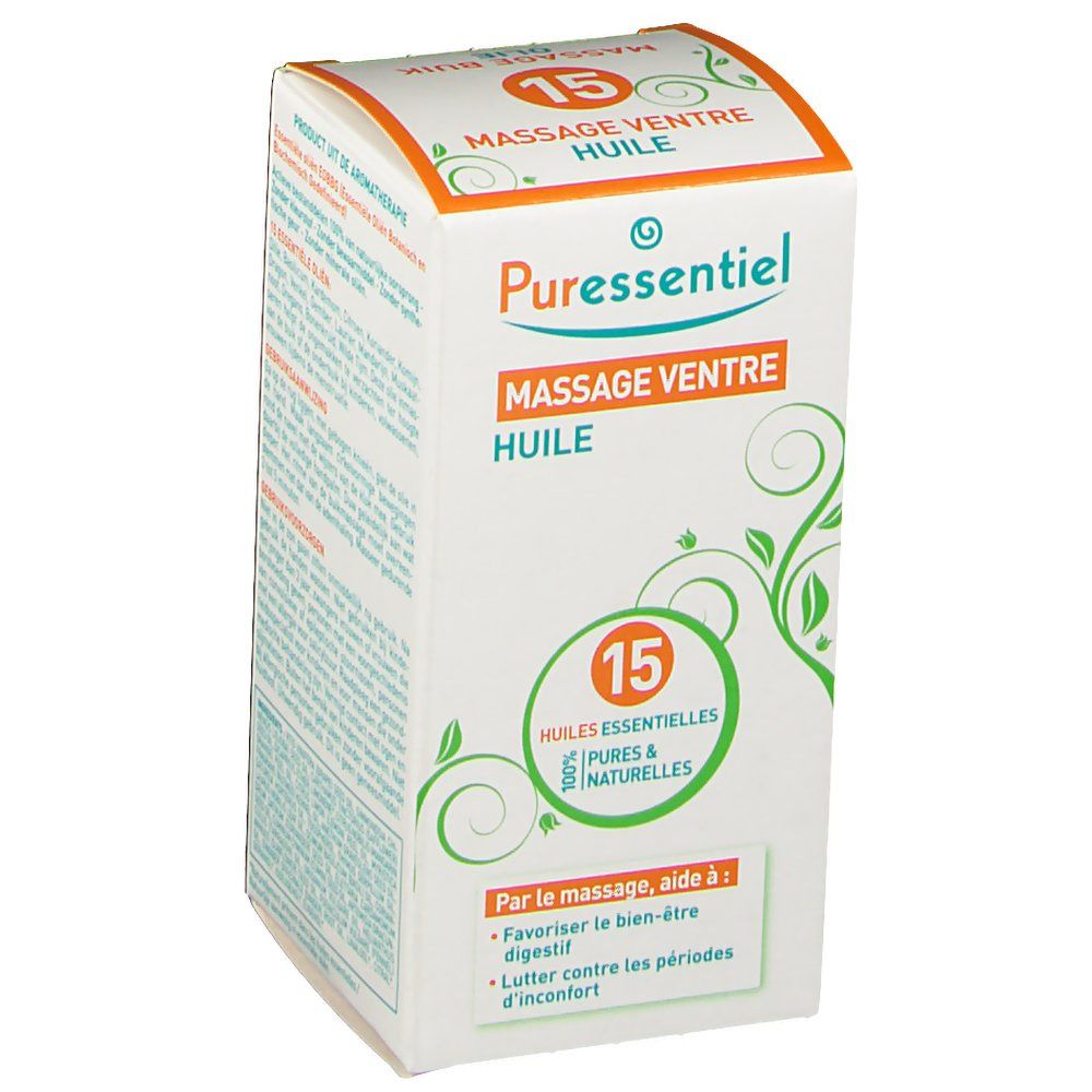 Puressentiel Huile de massage ventre 50 ml
