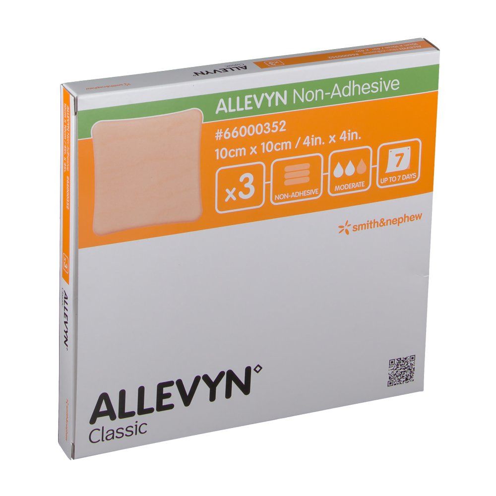 Allevyn® Classic Pansements non adhésifs 10 cm x 10 cm