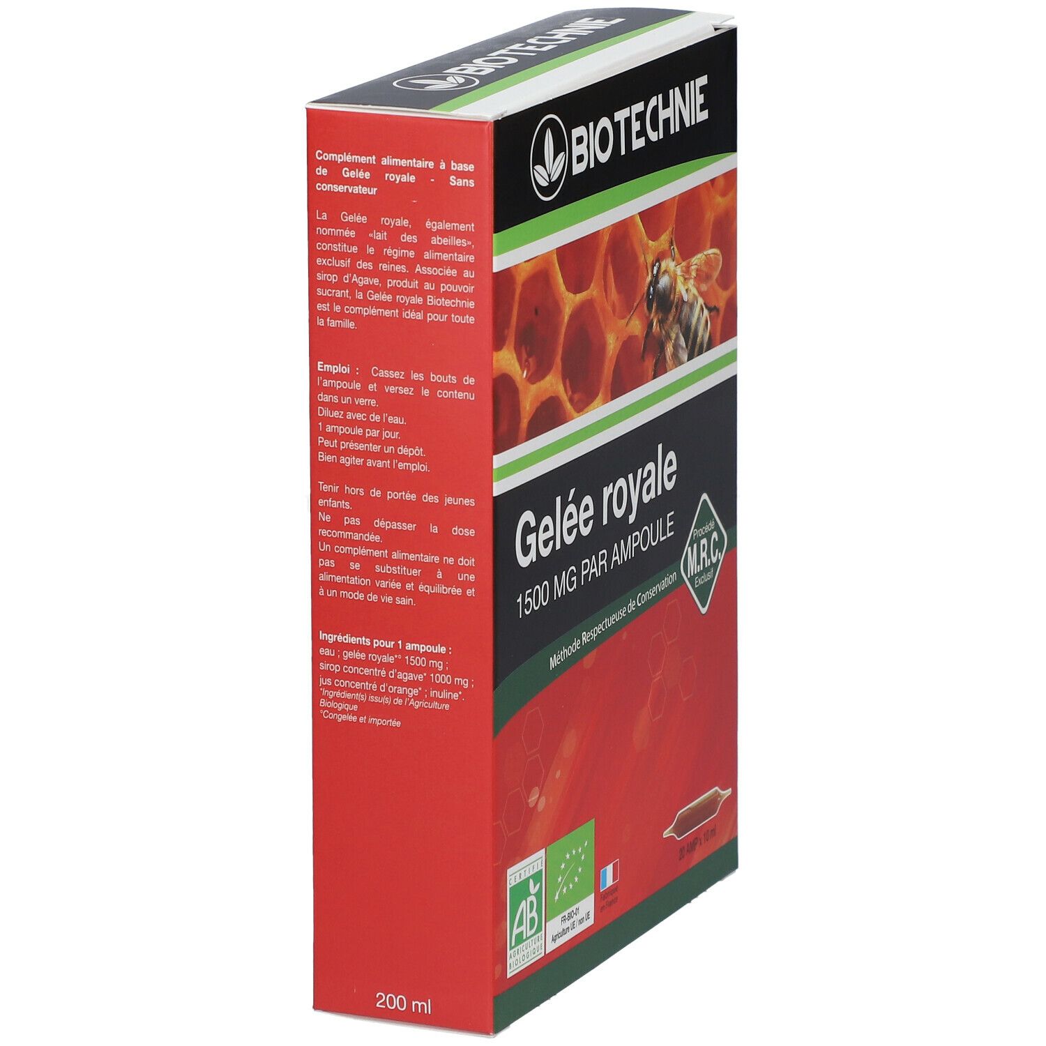 Biotechnie Gelée Royale 1500 mg
