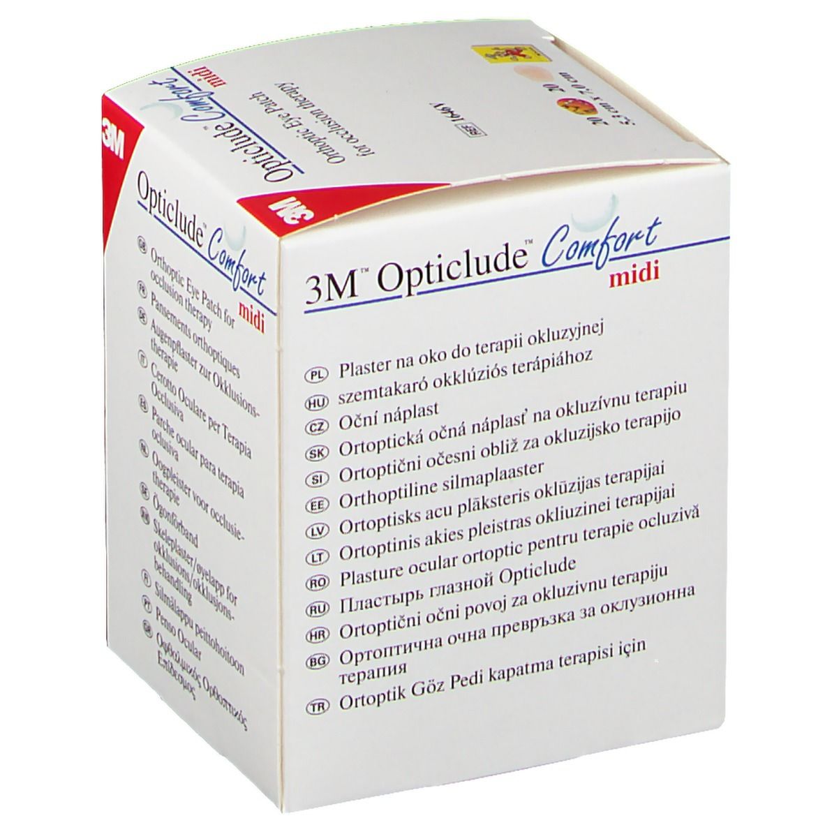 3M™ Opticlude™ Comfort midi 5,3 x 7,0 cm