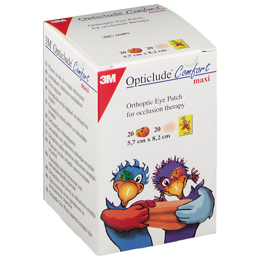 3M™ Opticlude™ Comfort Maxi 5,7 x 8,0 cm