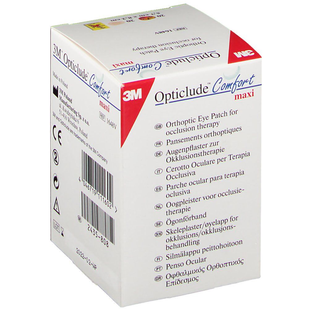 3M™ Opticlude™ Comfort Maxi 5,7 x 8,0 cm