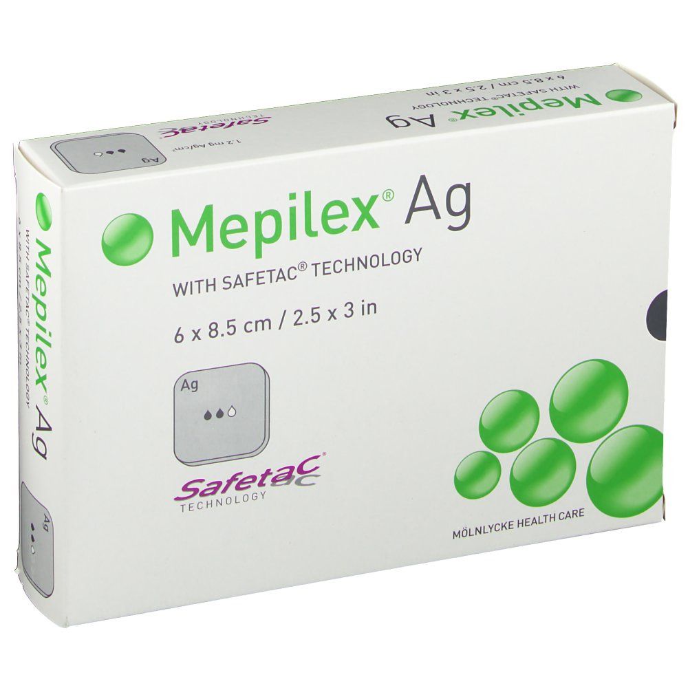 Mepilex® Ag 6 x 8,5 cm