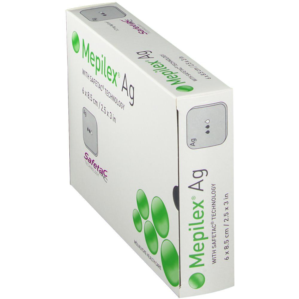 Mepilex® Ag 6 x 8,5 cm
