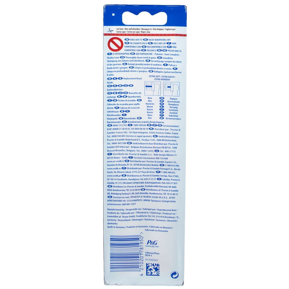 Oral-B® Stages POWER® Bürstenköpfe extra soft (Motiv nicht wählbar)