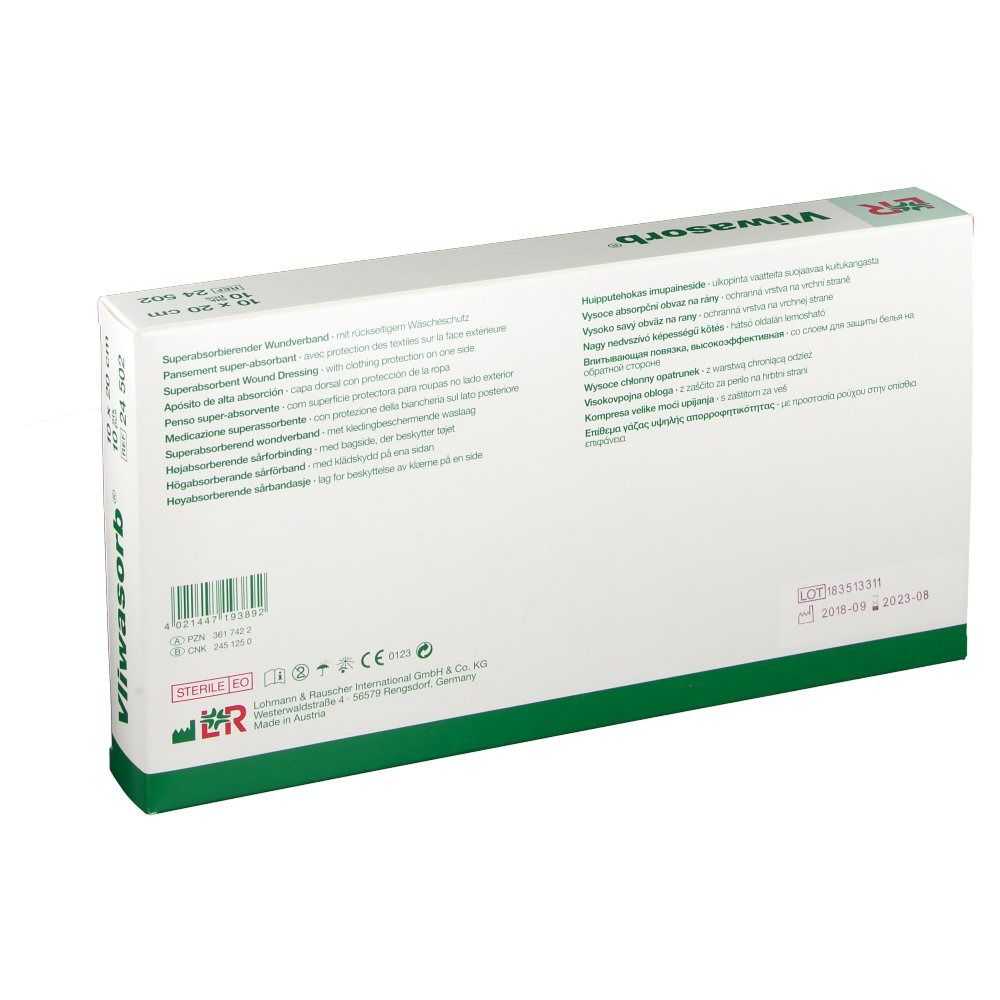 Vliwasorb® 10 x 20 cm