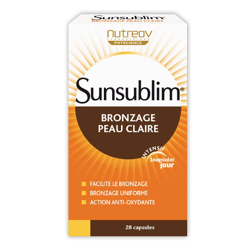 Nutreov Sunsublim Intensive Bräunung Normale Haut