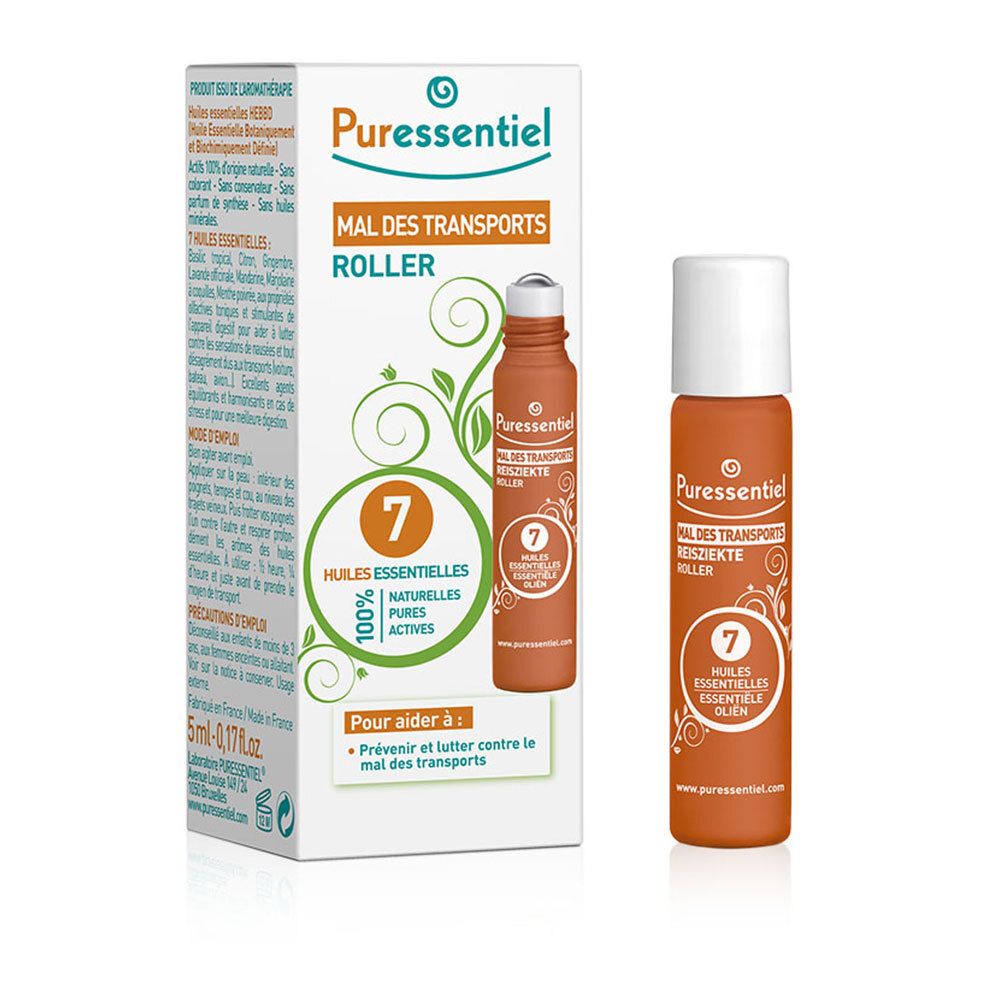 Puressentiel Mal des transports Roller aux 7 huiles essentielles