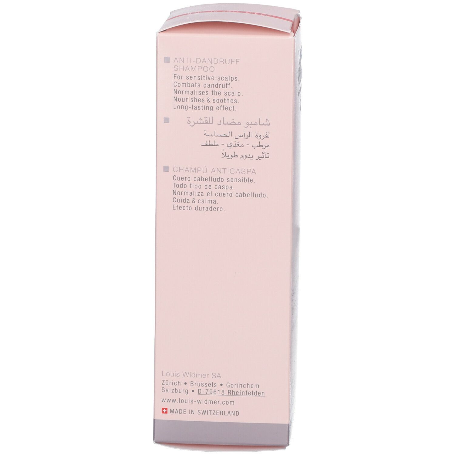 Louis Widmer Antiroosshampoo (Licht Geparfumeerd) ok NLFREN