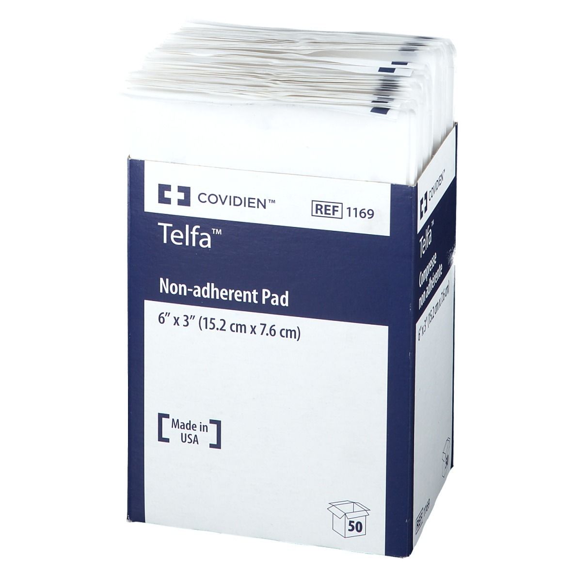 Telfa™ Compresse non adhérente 15,2 cm x 7,5 cm