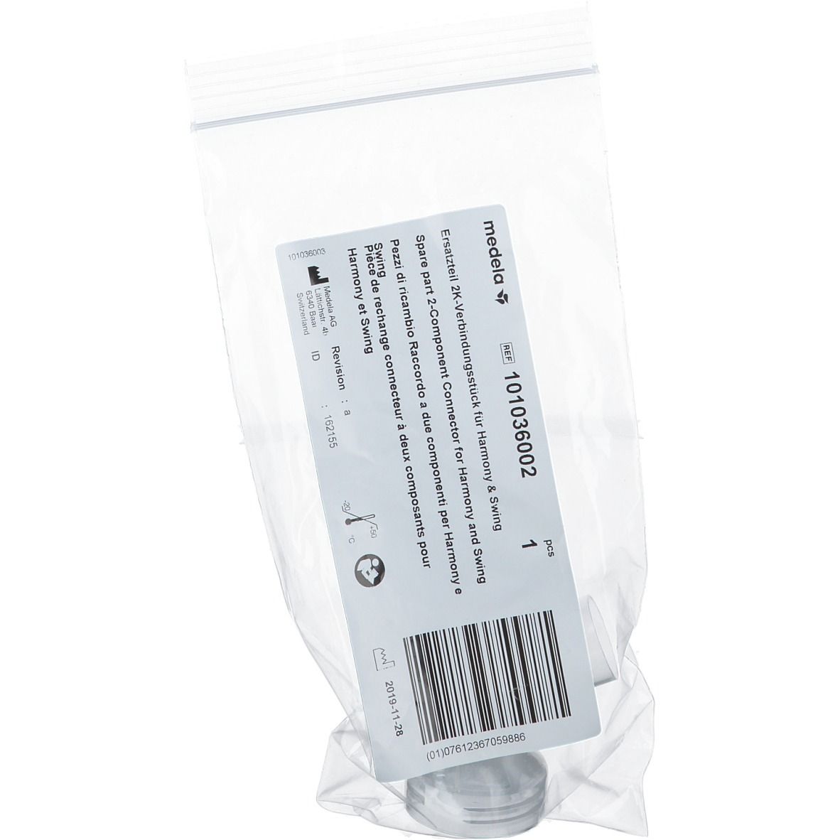 medela 2 Komponenten Stecker