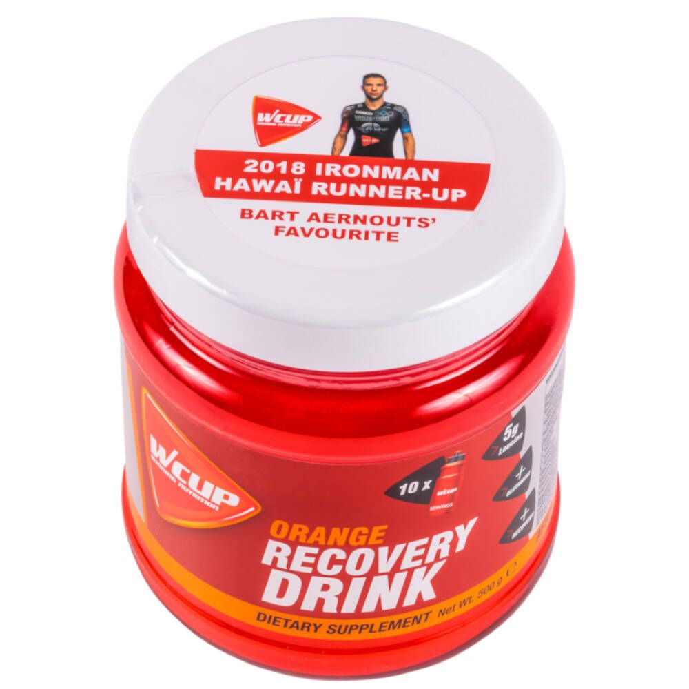 WCUP Recovery Drink goût orange