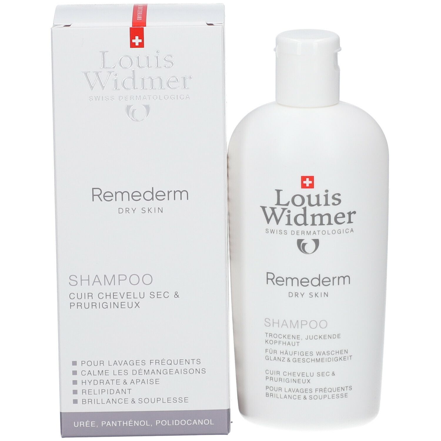 Louis Widmer Remederm Shampoo légèrement parfumé