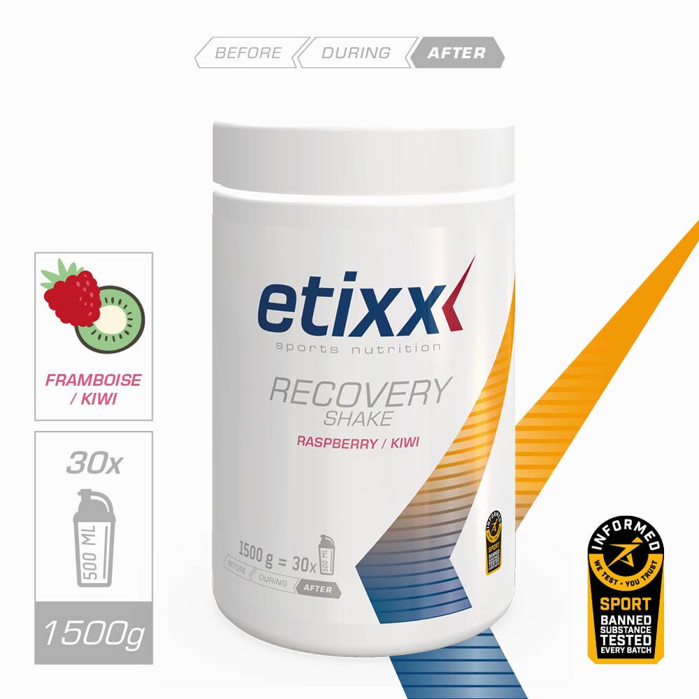 etixx Recovery Shake Framboise Kiwi