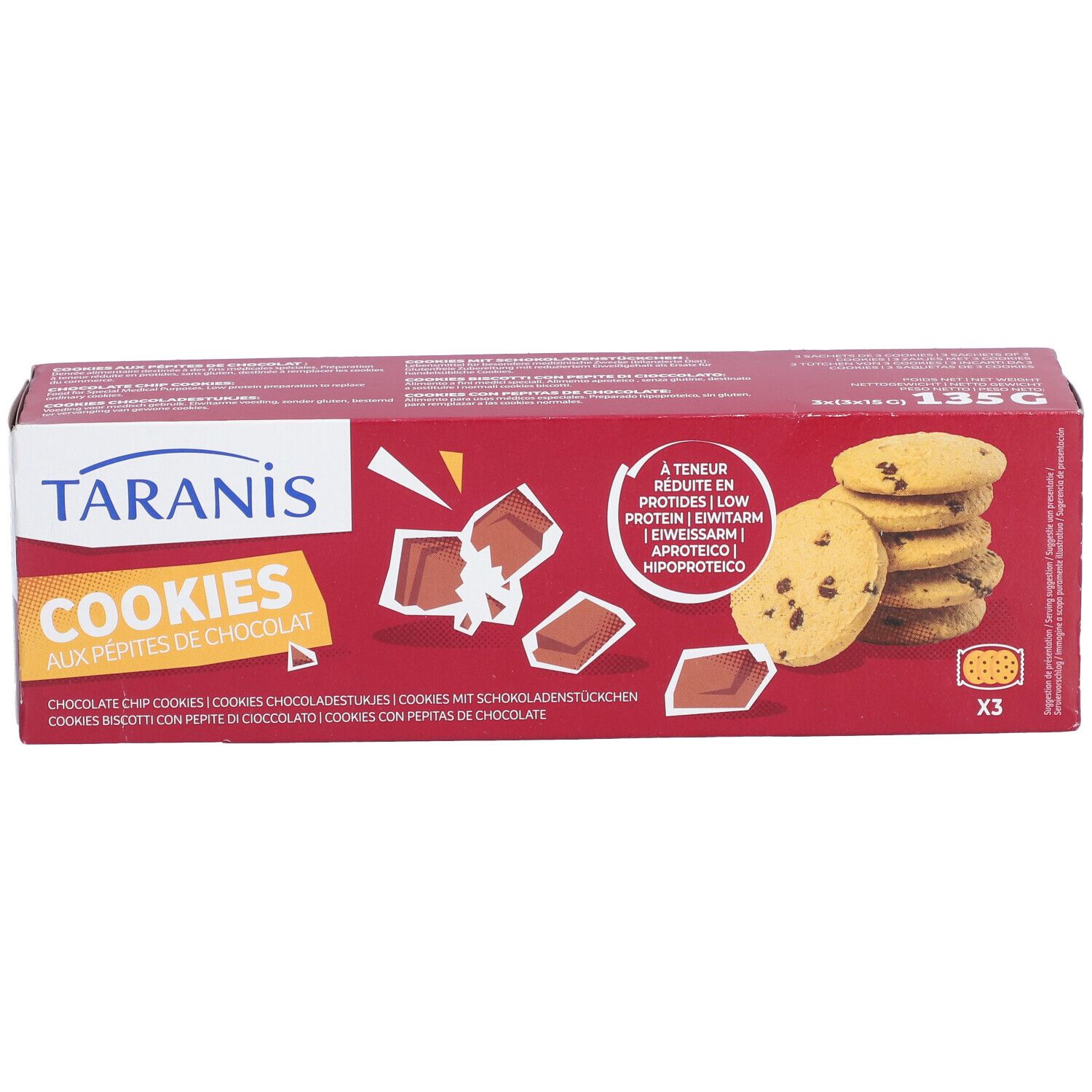 Taranis Kekse mit Schokostückchen