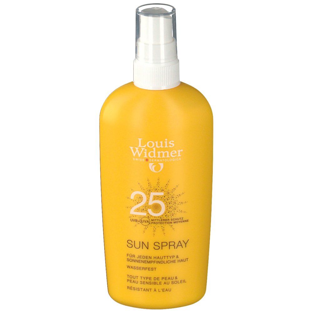 Louis Widmer Sonnenspray 25+ ohne Parfüm