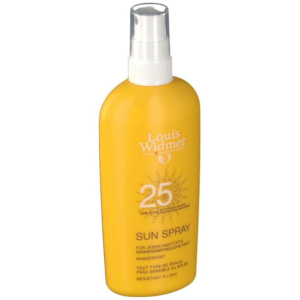 Louis Widmer Sonnenspray 25+ ohne Parfüm