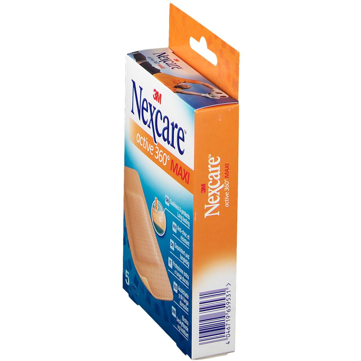 3M Nexcare™ active 360° Maxi Pflaster 5 x 10 cm