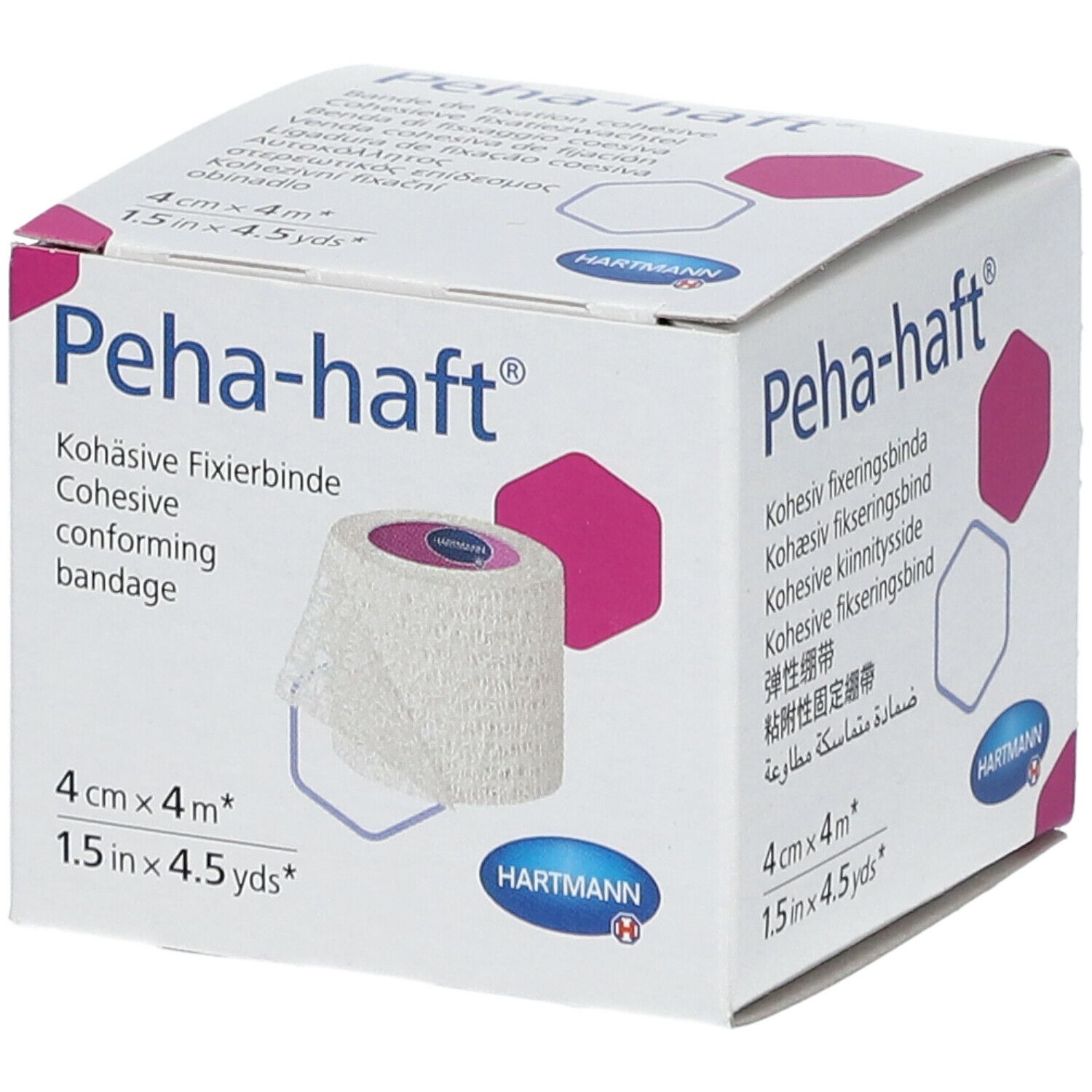 Hartmann Peha-Haft® Latexfree 4 cm x 4 m