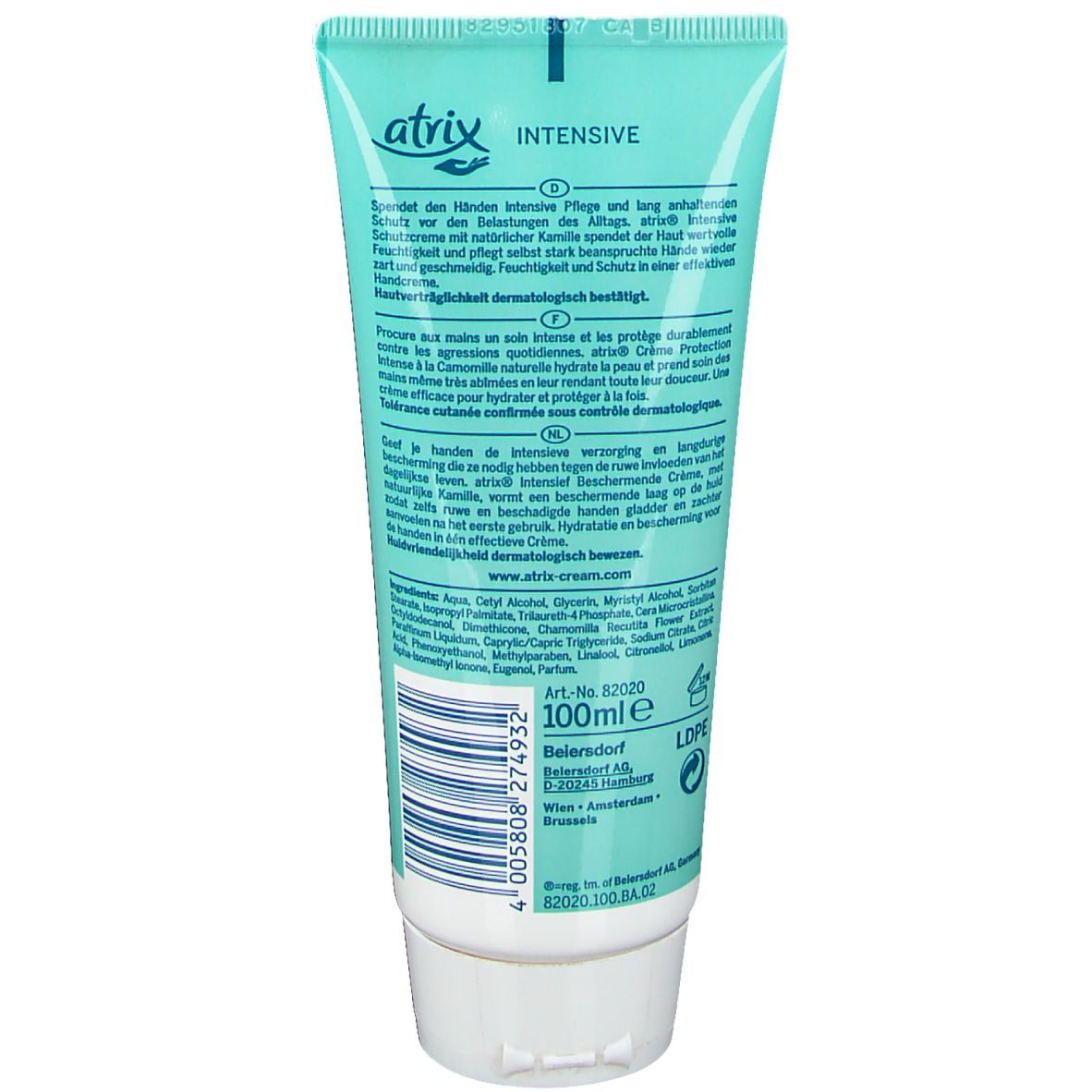 atrix INTENSIVE Schutzcreme