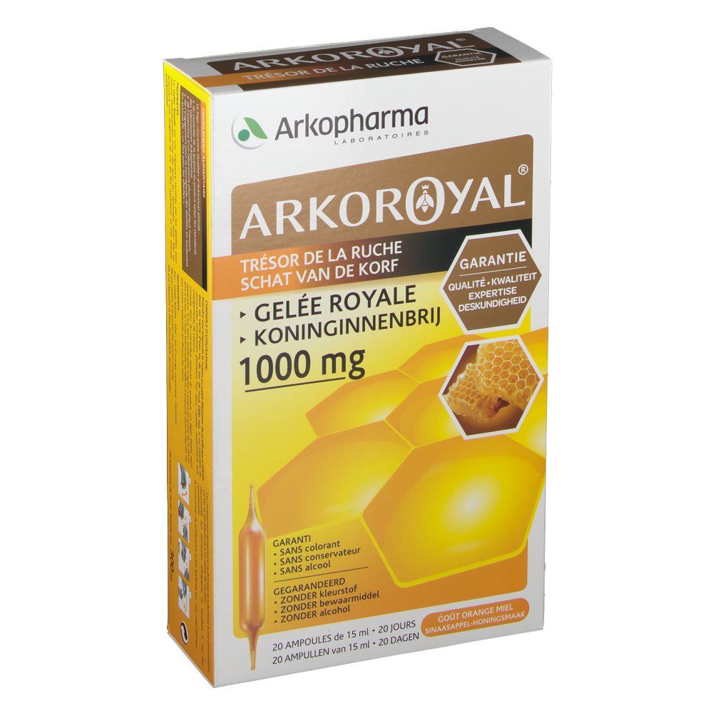 ARKOROYAL® Gelee Royal 1000 mg Ampullen