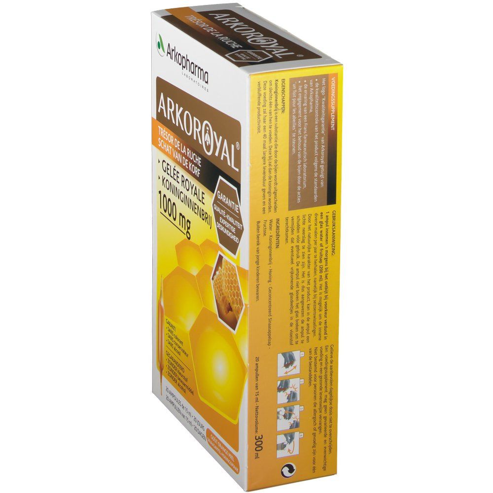 ARKOROYAL® Gelee Royal 1000 mg Ampullen