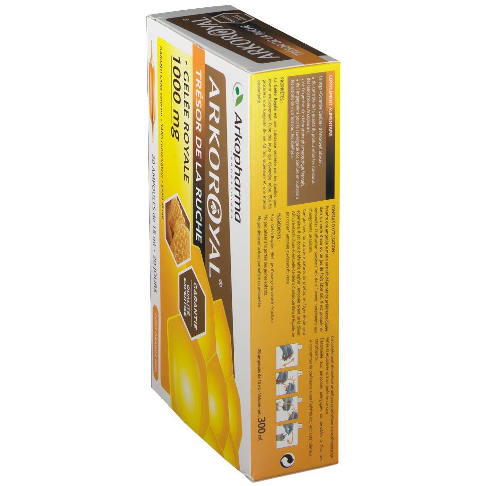 ARKOROYAL® Gelee Royal 1000 mg Ampullen