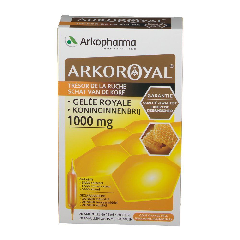 ARKOROYAL® Gelee Royal 1000 mg Ampullen
