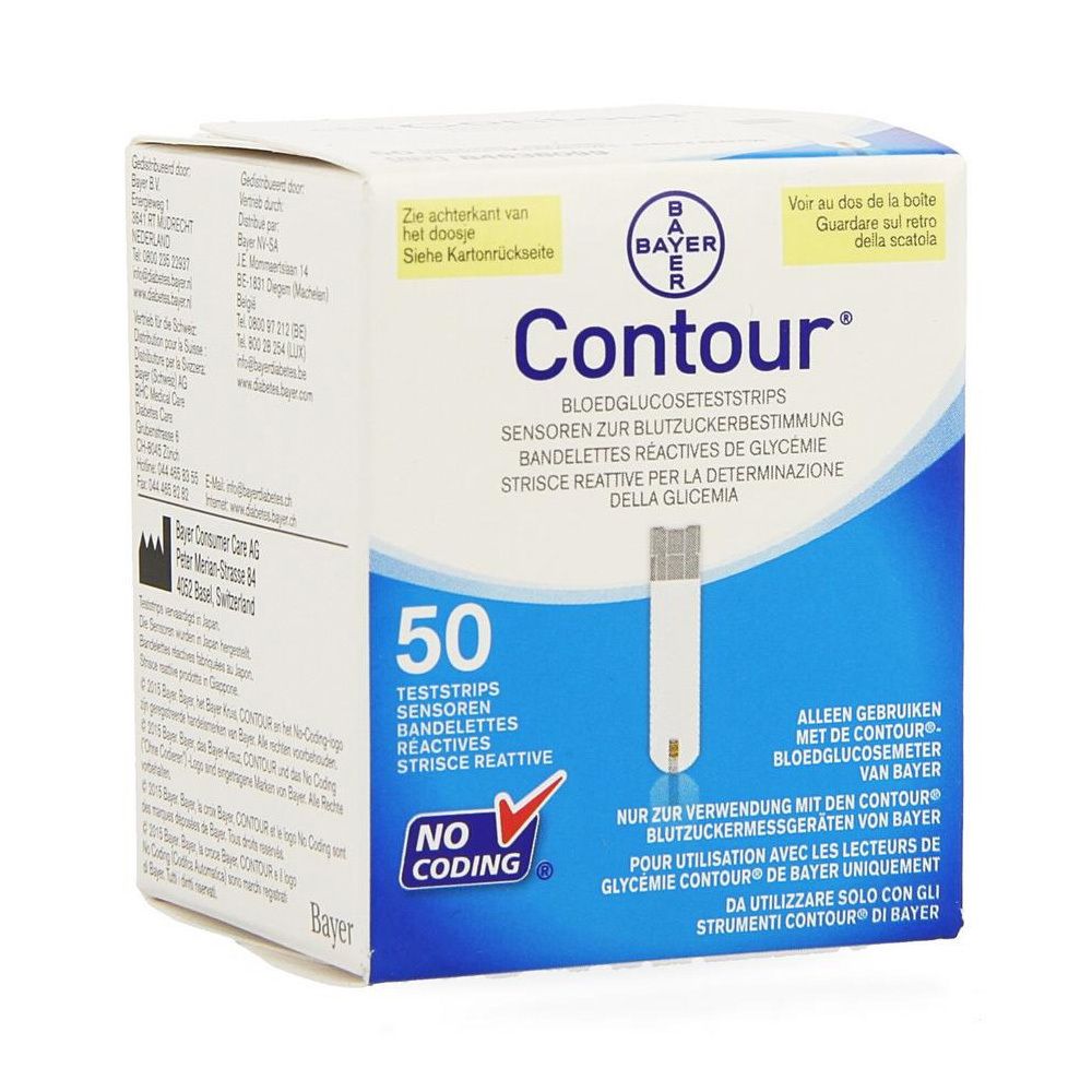 Contour® Bandelettes réactives de glycémie