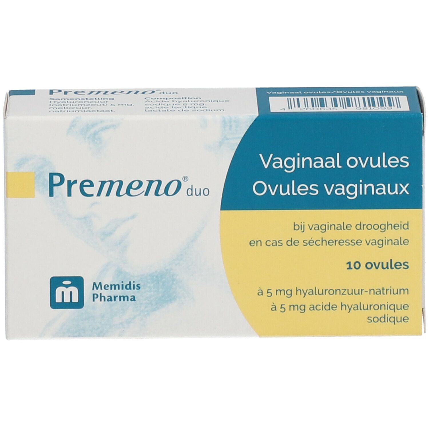 Premeno® duo Vaginale Ovules