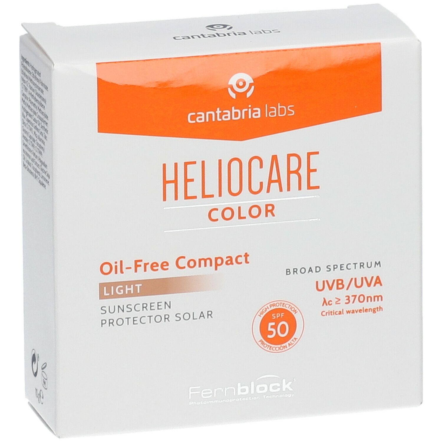 Heliocare Color Compact Oil-Free SPF50 Brun Clair