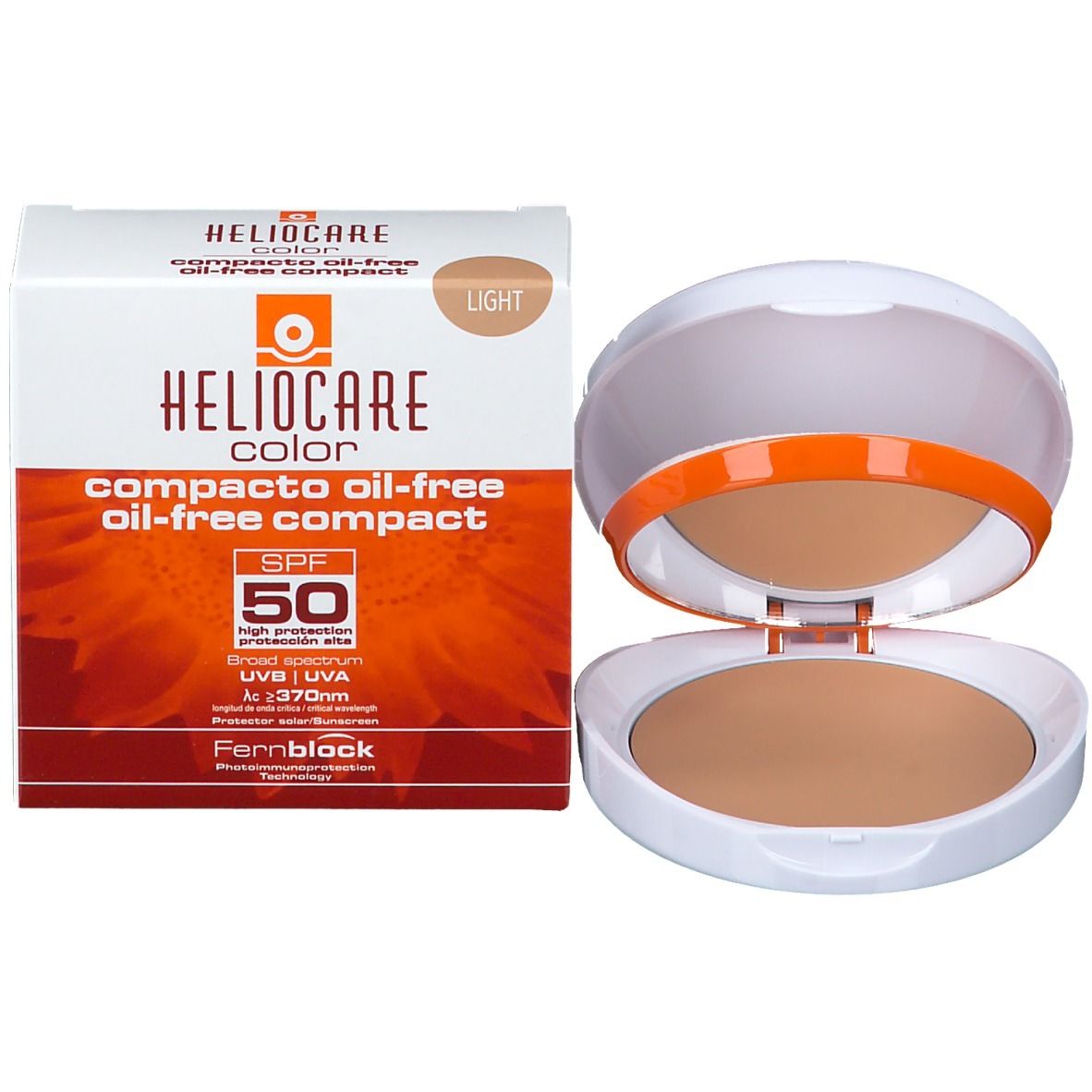 Heliocare Color Compact Oil-Free SPF50 Brun Clair