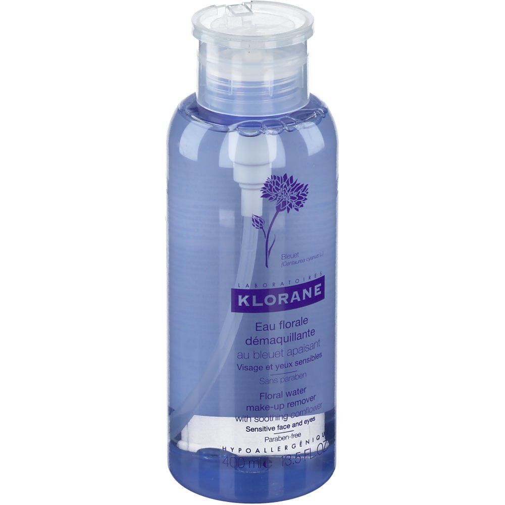 KLORANE Make-Up Entferner mit beruhigende Kornblume