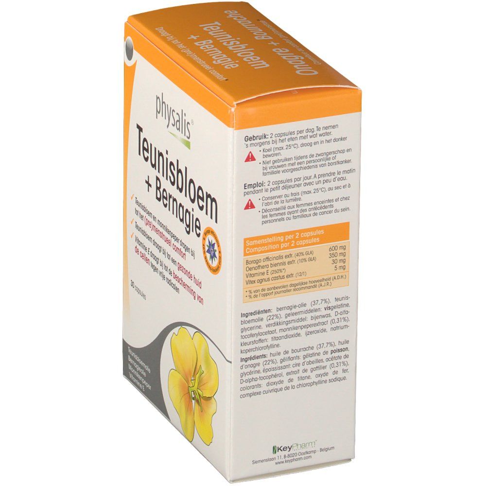 physalis®  Teunisbloem + Bernagie