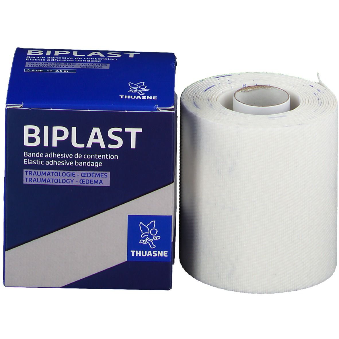 Biplast Druckverband ADH weiss 8 cm x 2,5 m
