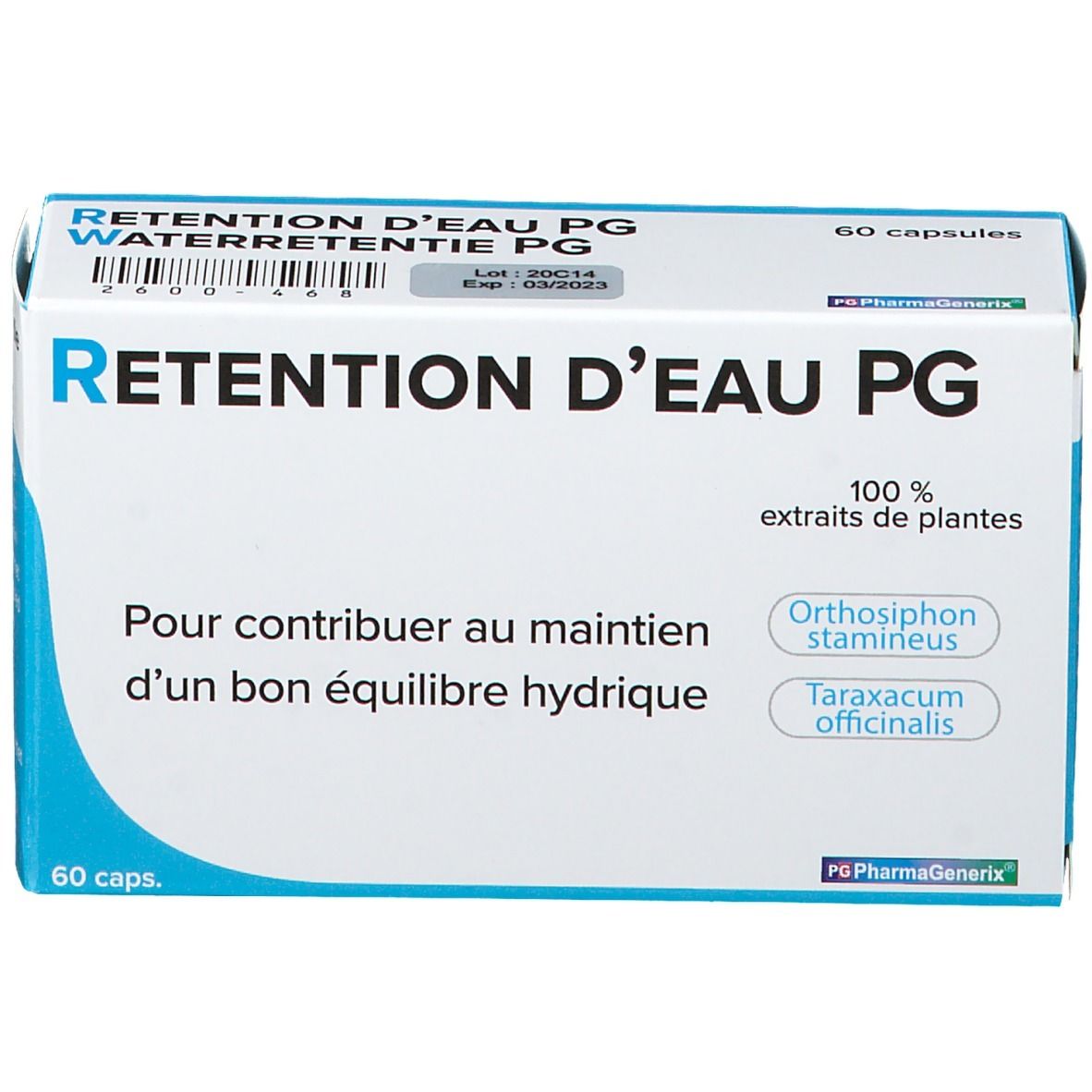 PharmaGenerix® Wassereinlagerung PG