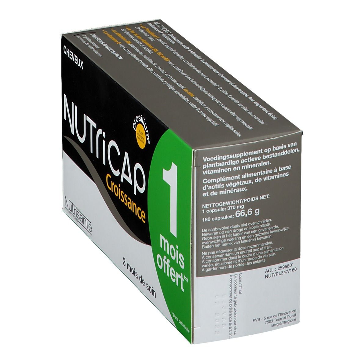 Nutrisanté Nutricap Anti-Chute 3 Mois