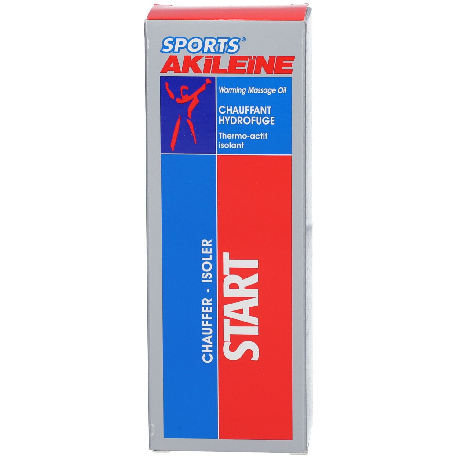 Akileïne Sports® START  Huile chauffante hydrofuge