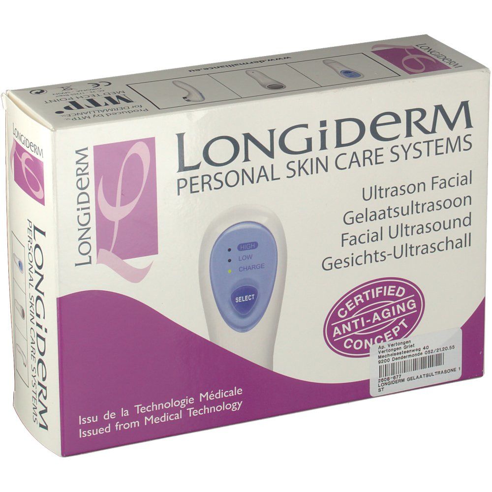 Longiderm Personal Skin Care Systems Gesichts-Ultraschall