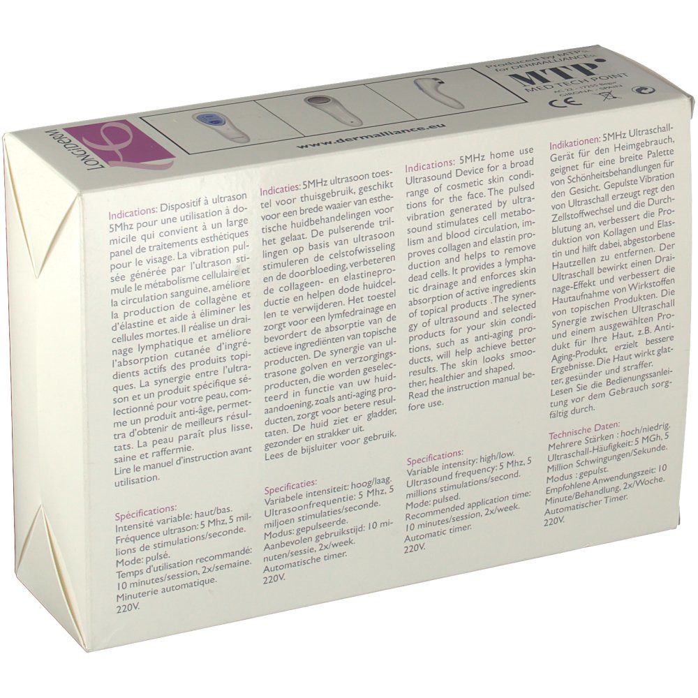 Longiderm Personal Skin Care Systems Gesichts-Ultraschall