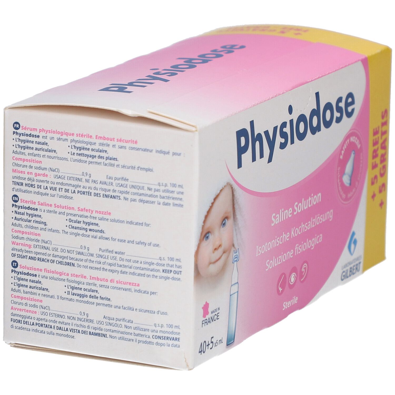 Physiodose Physiologische Kochsalzlösung