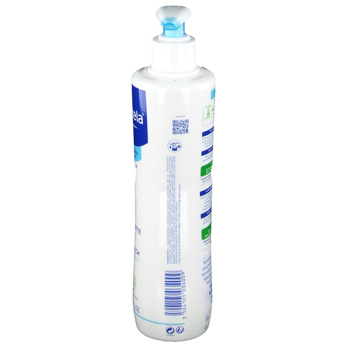 mustela® bébé Reinigungsmilch für trockene Haut