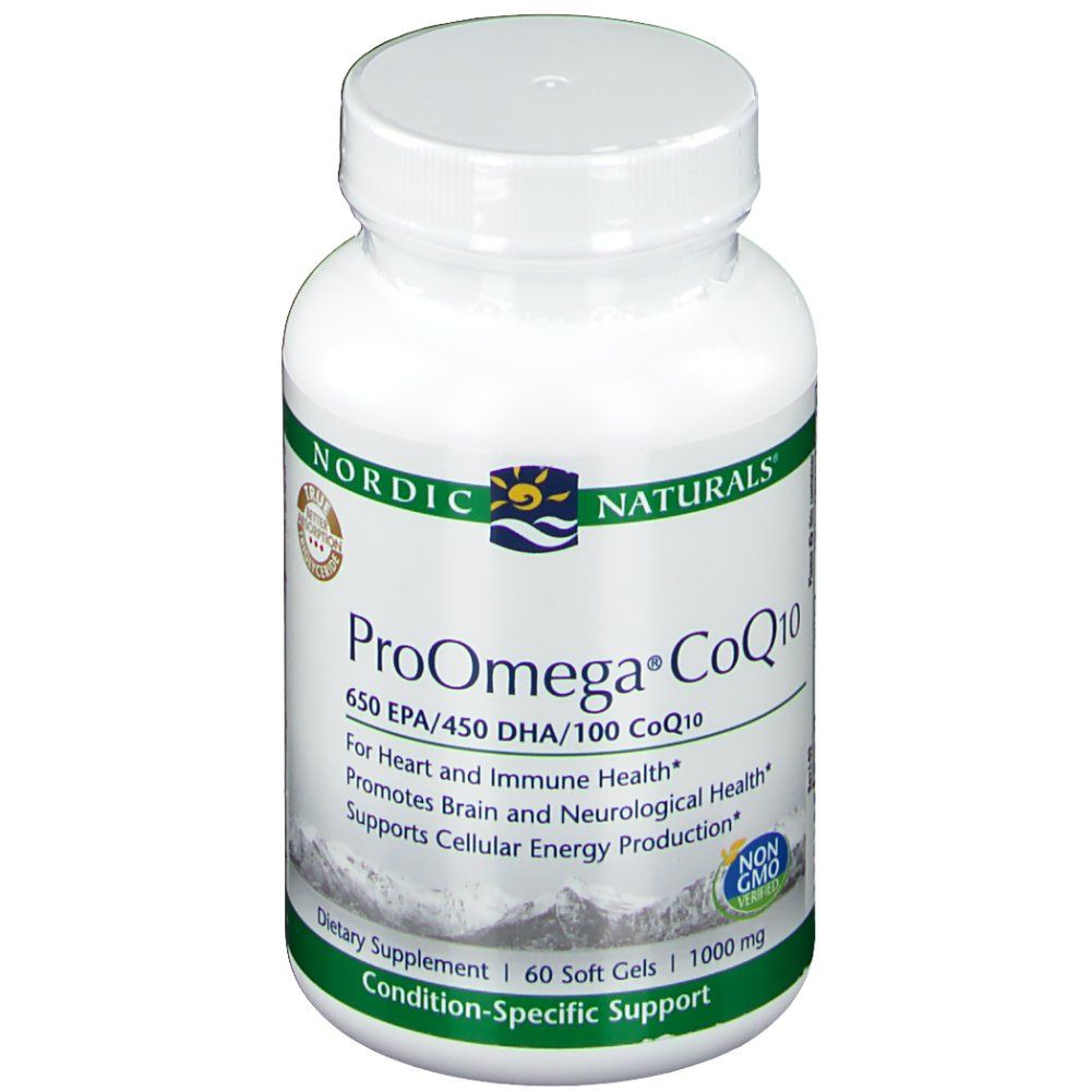 NORDIC NATURALS® ProOmega® CoQ10