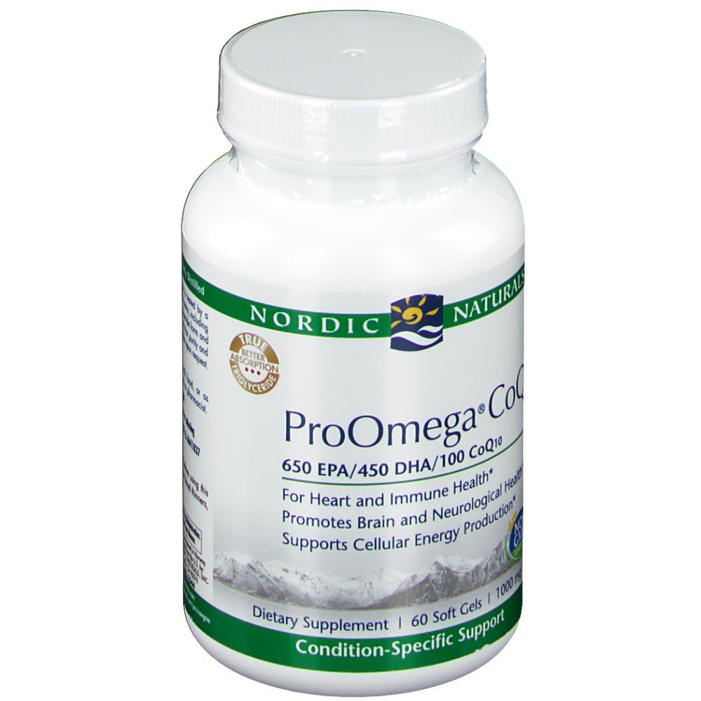 NORDIC NATURALS® ProOmega® CoQ10