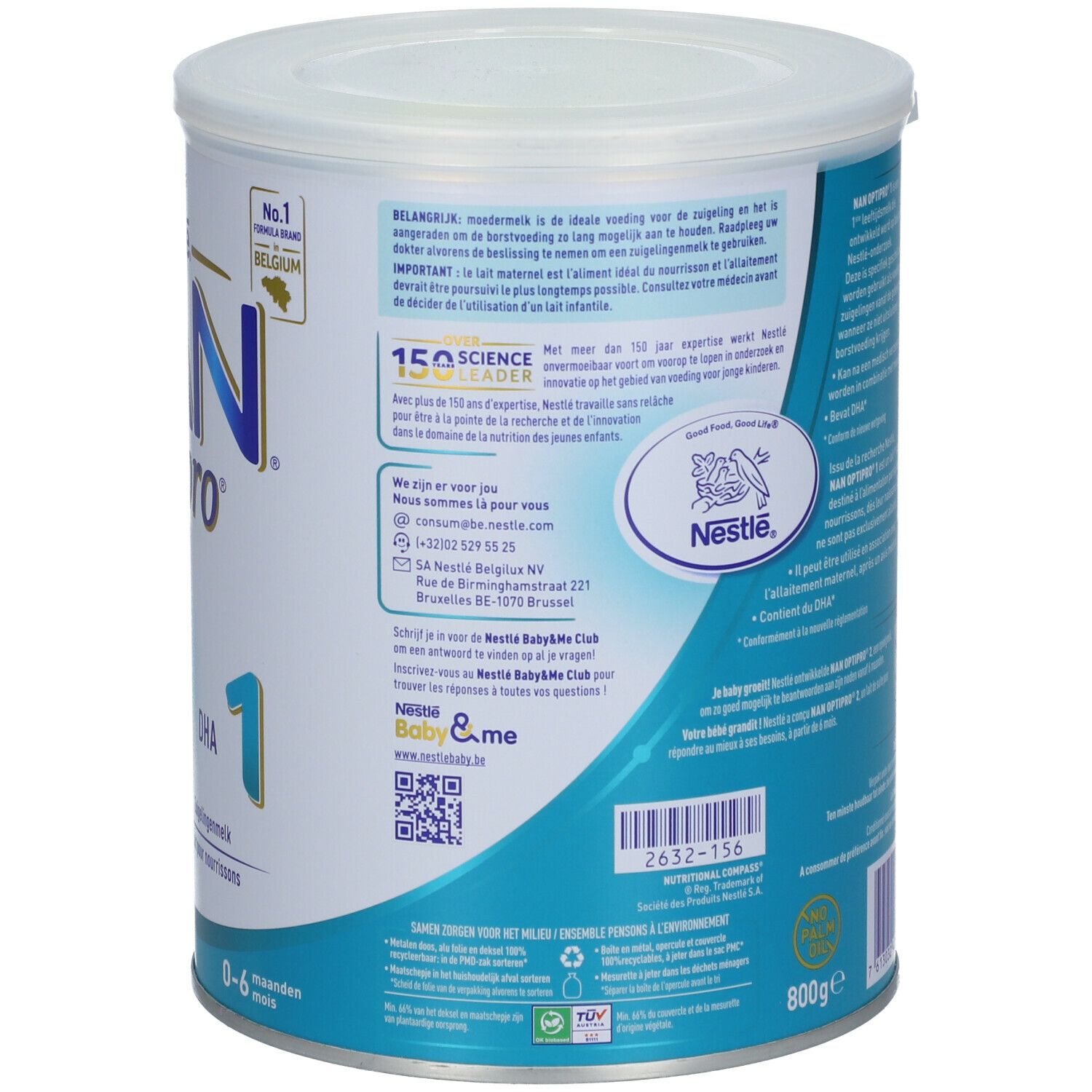 Nestlé® NAN® Optipro® Anfangsmilch 1