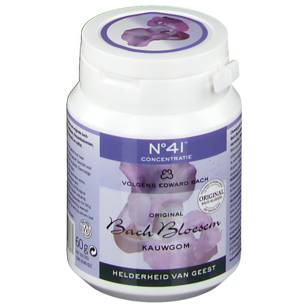 No. 41® Konzentration Original Bachblüten Kaugummis