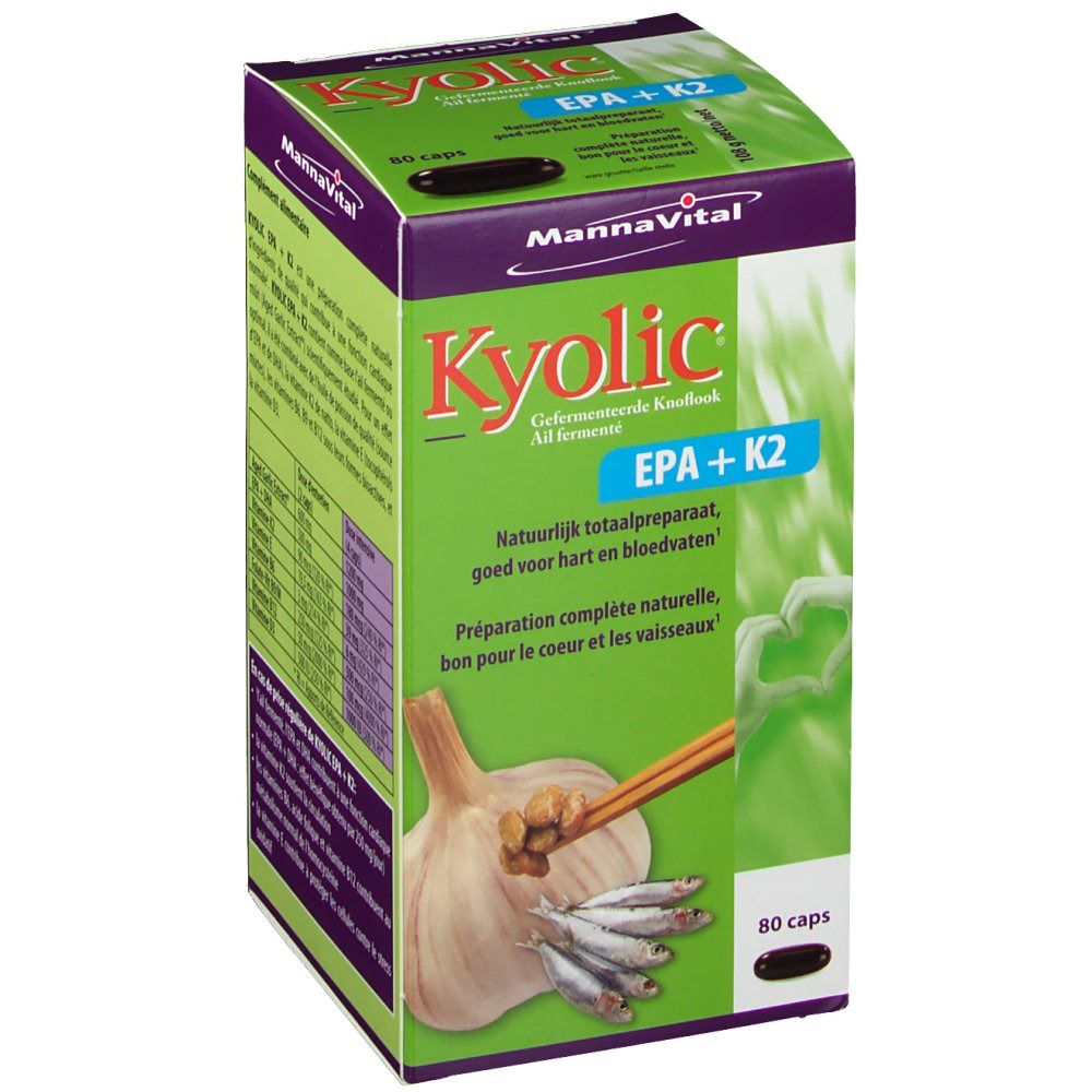MannaVital® Kyolic EPA + K2