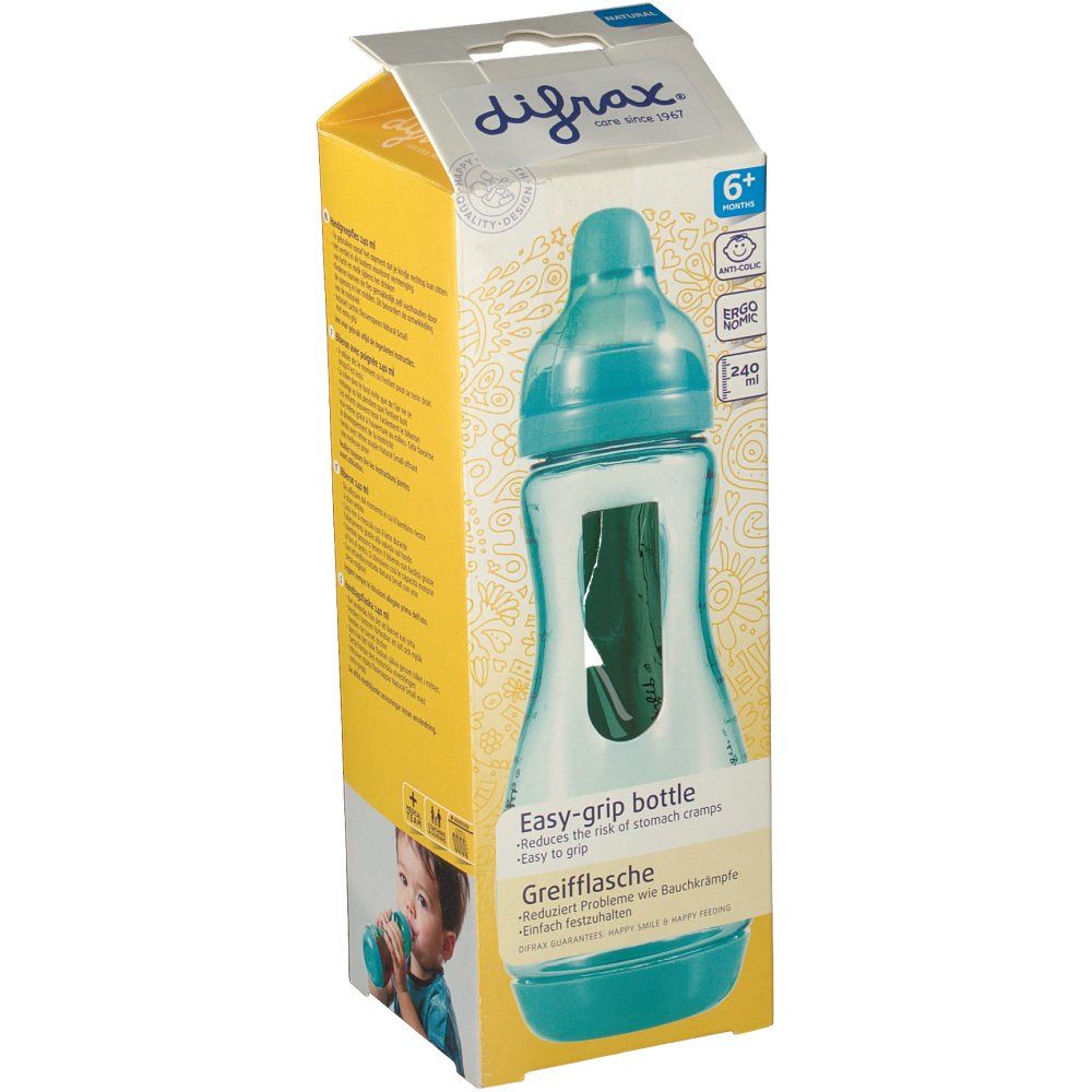 difrax® Greifflasche 240 ml +6m