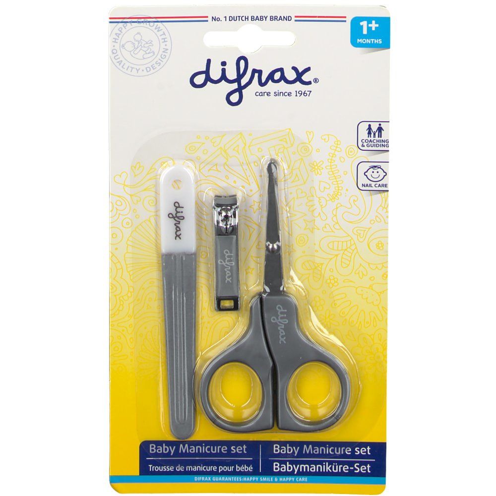 difrax® Set de manucure pour bébé