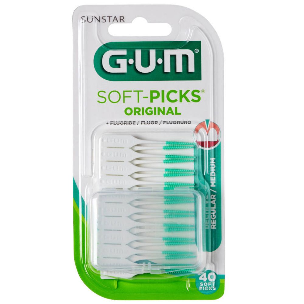GUM® SOFT-PICKS ORIGINAL Brossettes interdentaires Medium